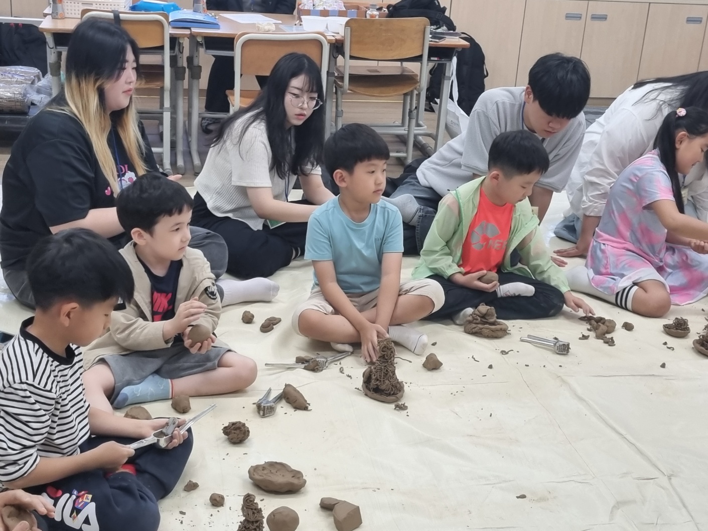 2024년 다문화 멘토링 도예교실 1차